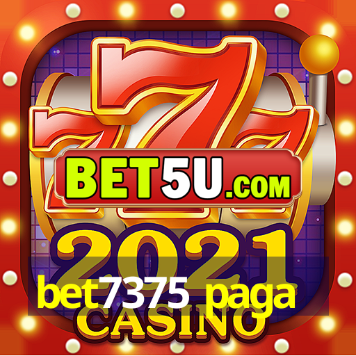 bet7375 paga