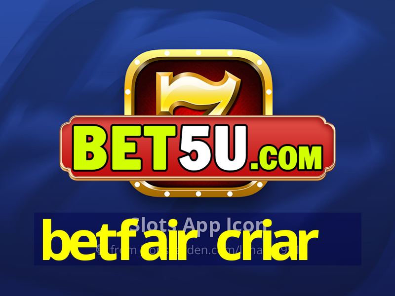 betfair criar