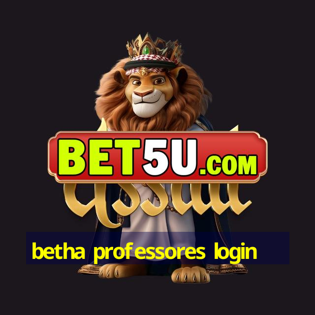 betha professores login