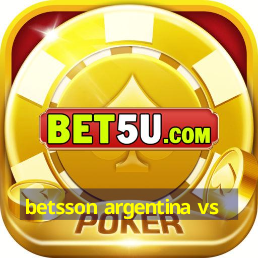 betsson argentina vs