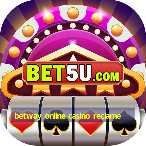 betway online casino reclame