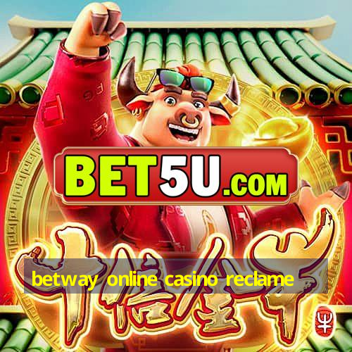 betway online casino reclame