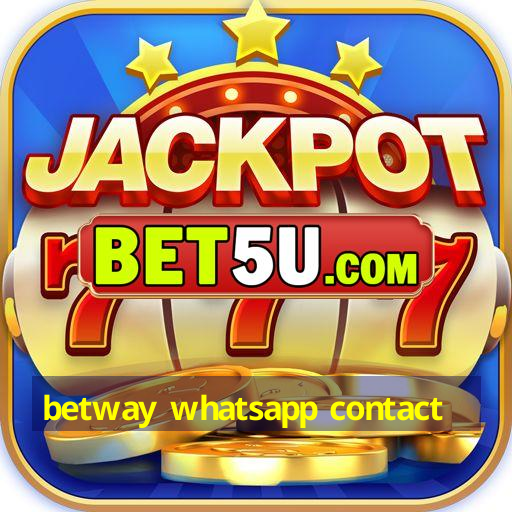 betway whatsapp contact