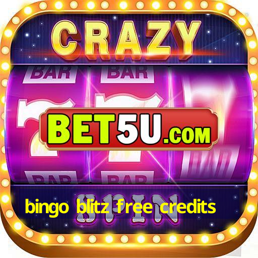 bingo blitz free credits