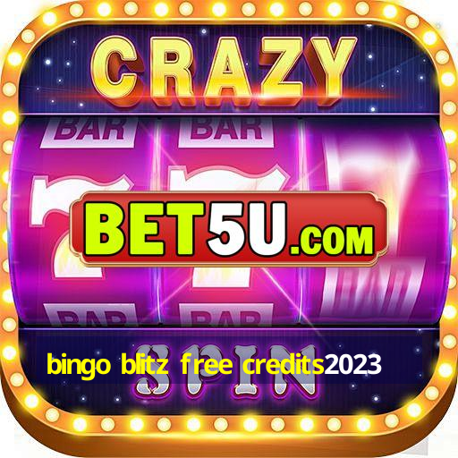 bingo blitz free credits2023