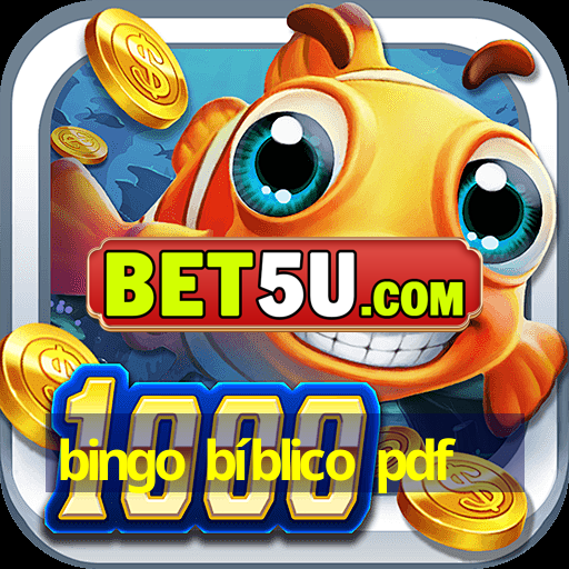 bingo bíblico pdf