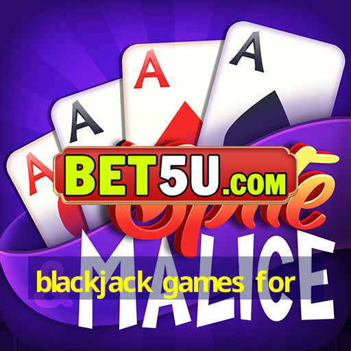 blackjack games for