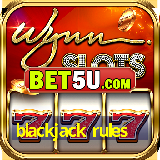 blackjack rules