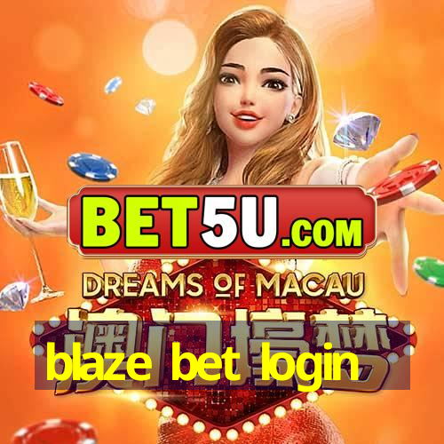 blaze bet login