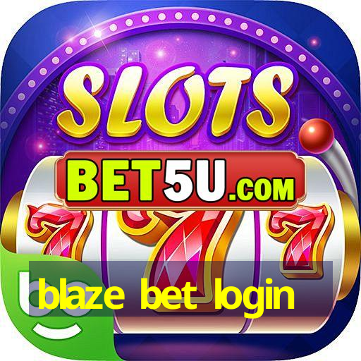 blaze bet login