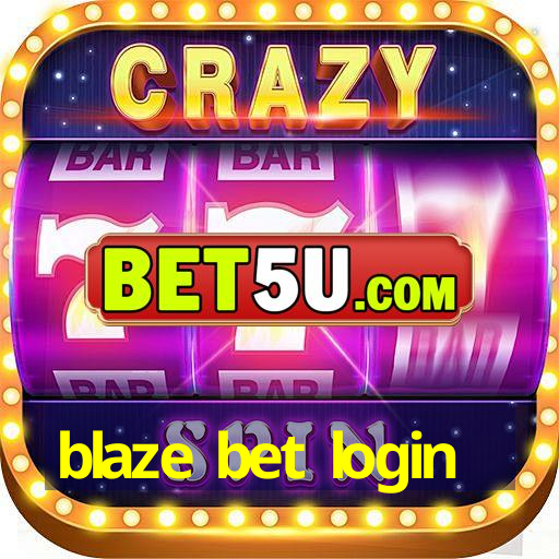 blaze bet login