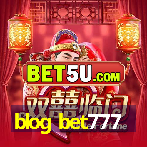 blog bet777