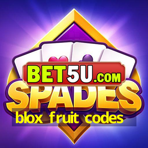 blox fruit codes