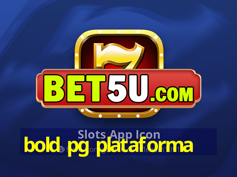 bold pg plataforma