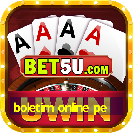 boletim online pe