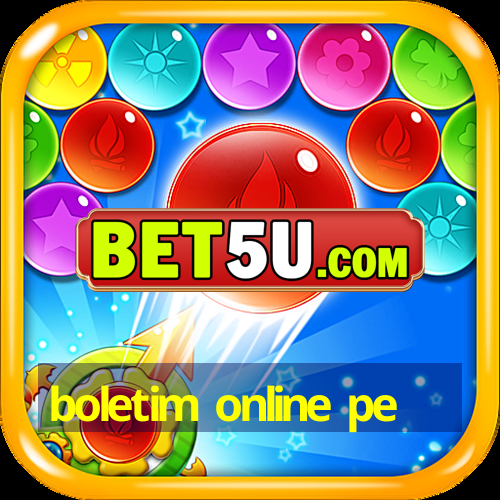 boletim online pe