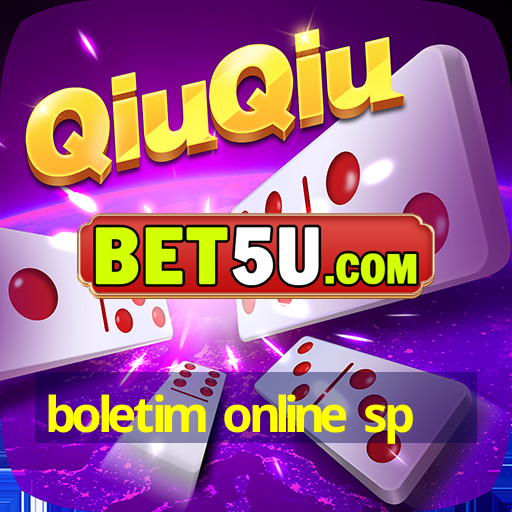 boletim online sp