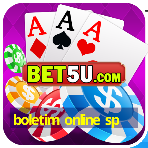 boletim online sp