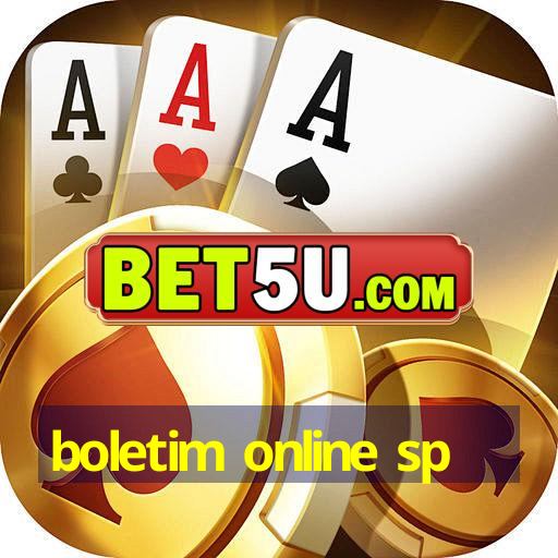 boletim online sp