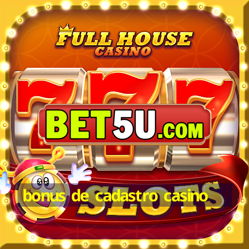 bonus de cadastro casino