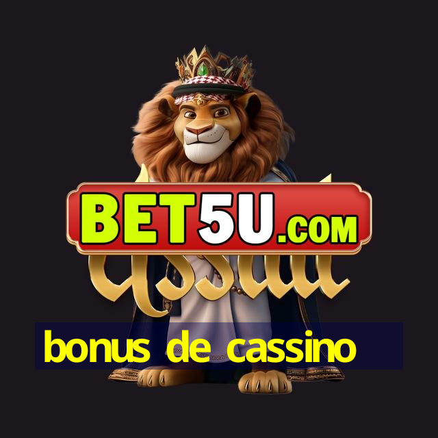 bonus de cassino