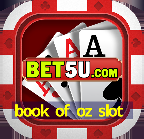 book of oz slot