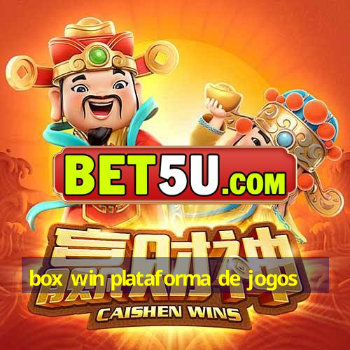 box win plataforma de jogos