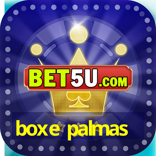 boxe palmas