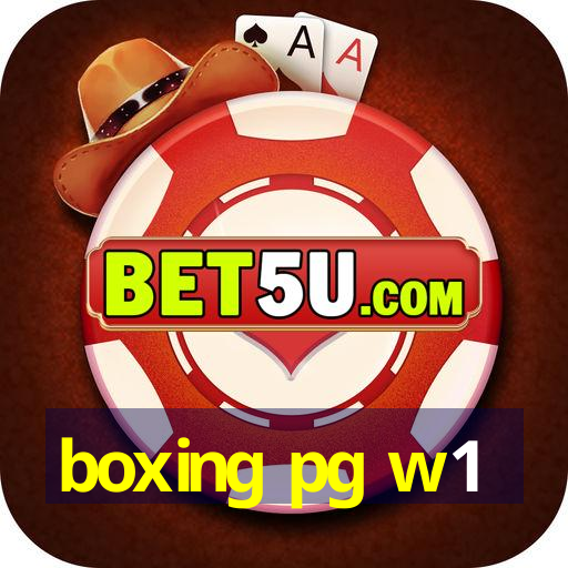 boxing pg w1