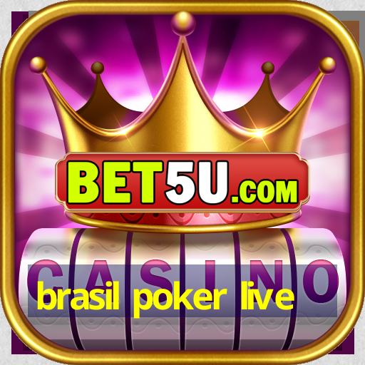 brasil poker live