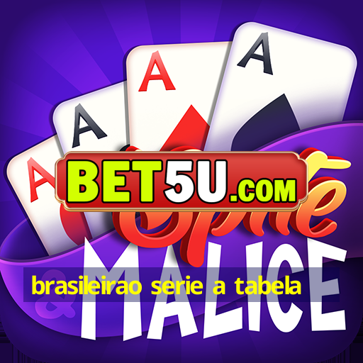 brasileirao serie a tabela