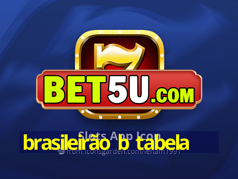 brasileirão b tabela