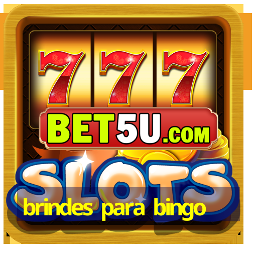 brindes para bingo