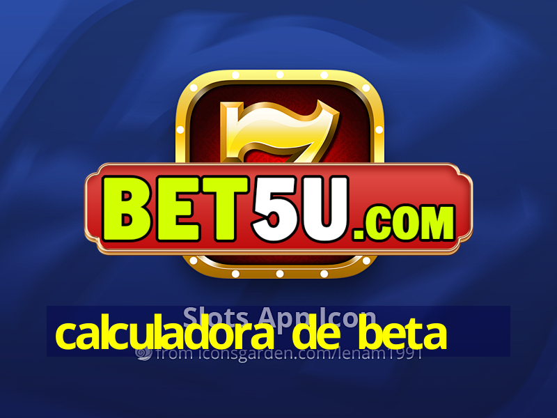 calculadora de beta