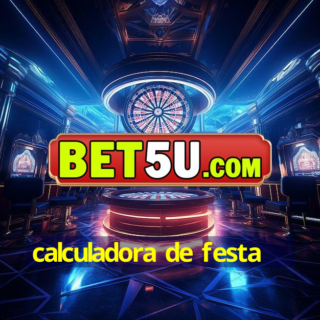 calculadora de festa