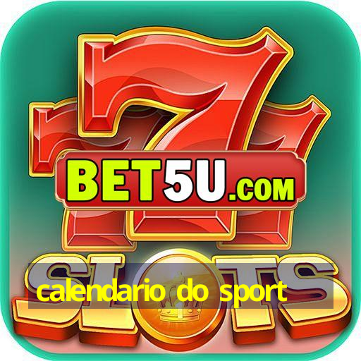 calendario do sport