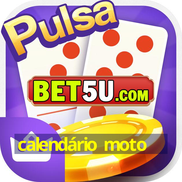 calendário moto