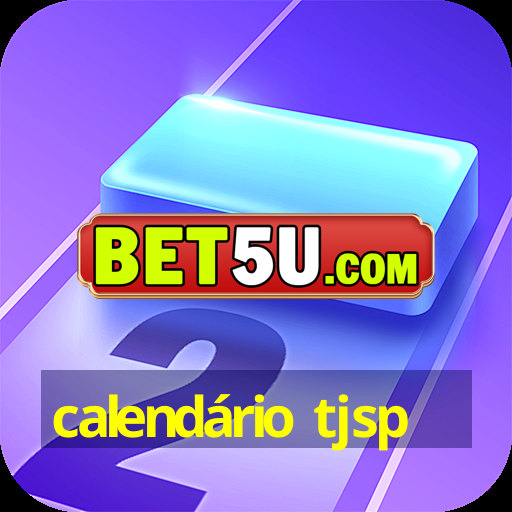 calendário tjsp