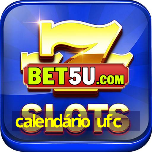 calendário ufc