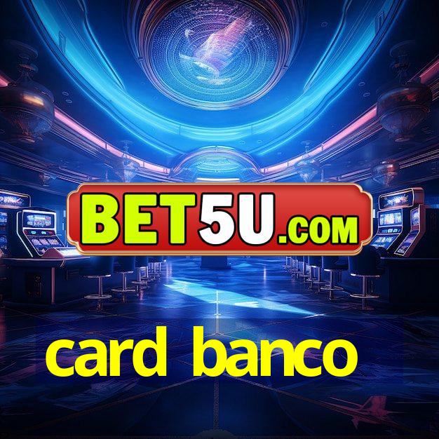 card banco