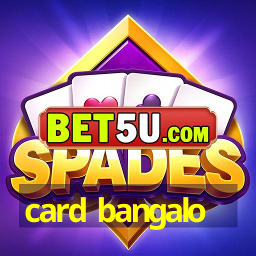 card bangalo