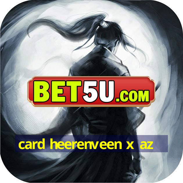 card heerenveen x az