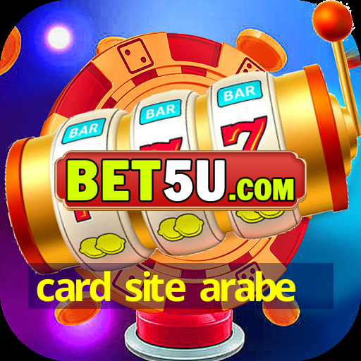 card site arabe