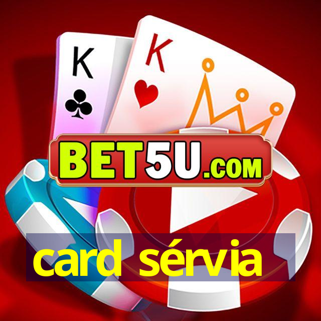 card sérvia