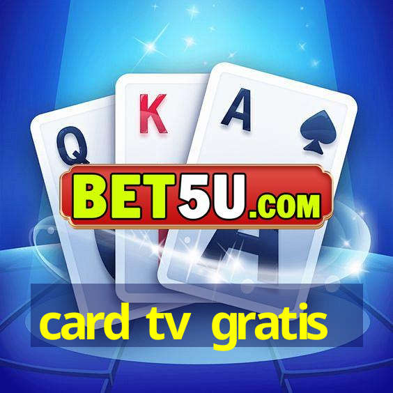 card tv gratis