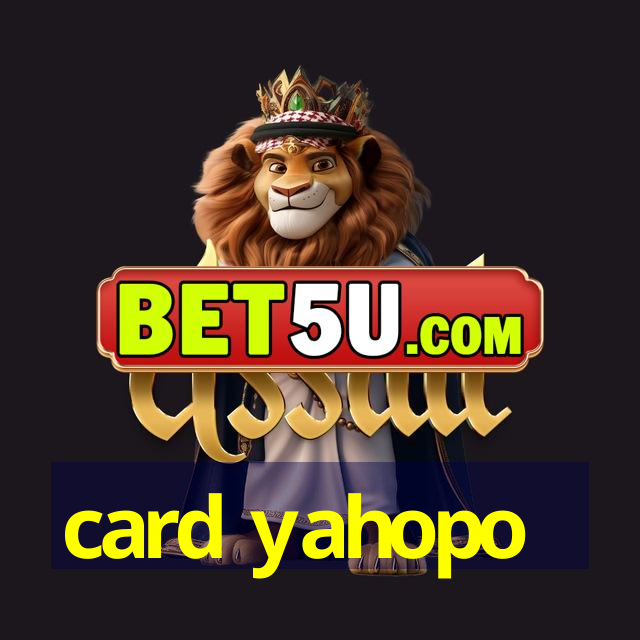 card yahopo