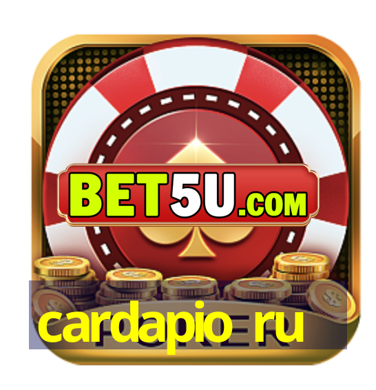 cardapio ru