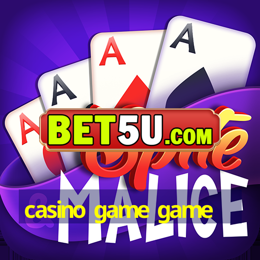 casino game game