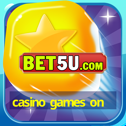 casino games on