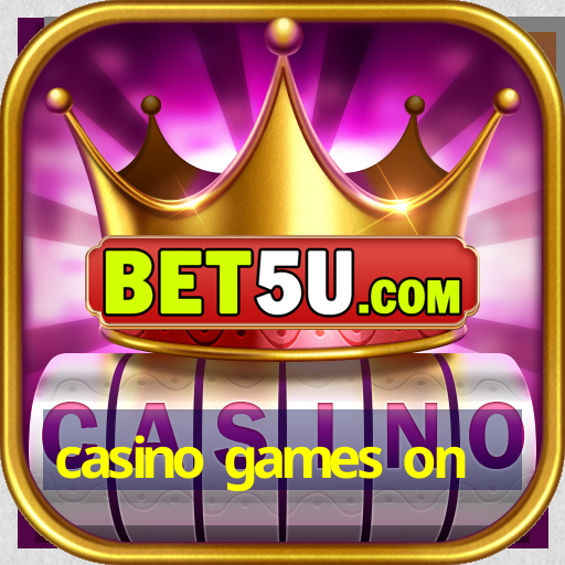 casino games on